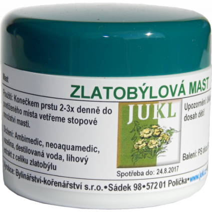 Zlatobýlová mast