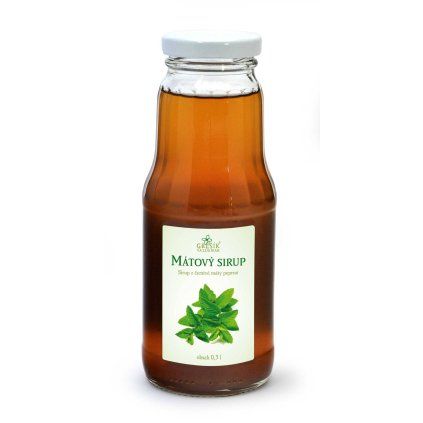 Mátový sirup