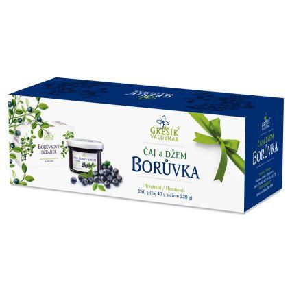 Dárková kazeta borůvka