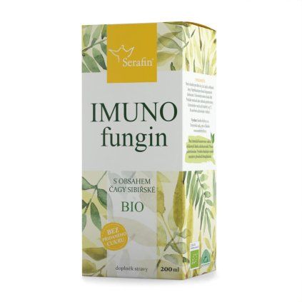Imunofungin bio krabička render