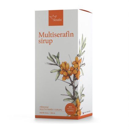 multiserafin sirup krabicka