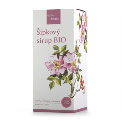 CZ Šípkový sirup bio RENDER KRABIČKA