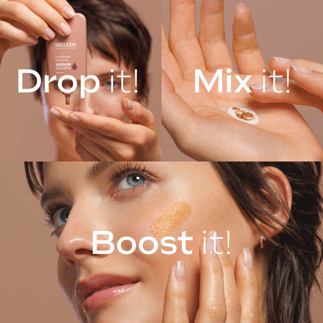 Weleda Sunkissed Bronzing Serum Drops 30 ml – složení