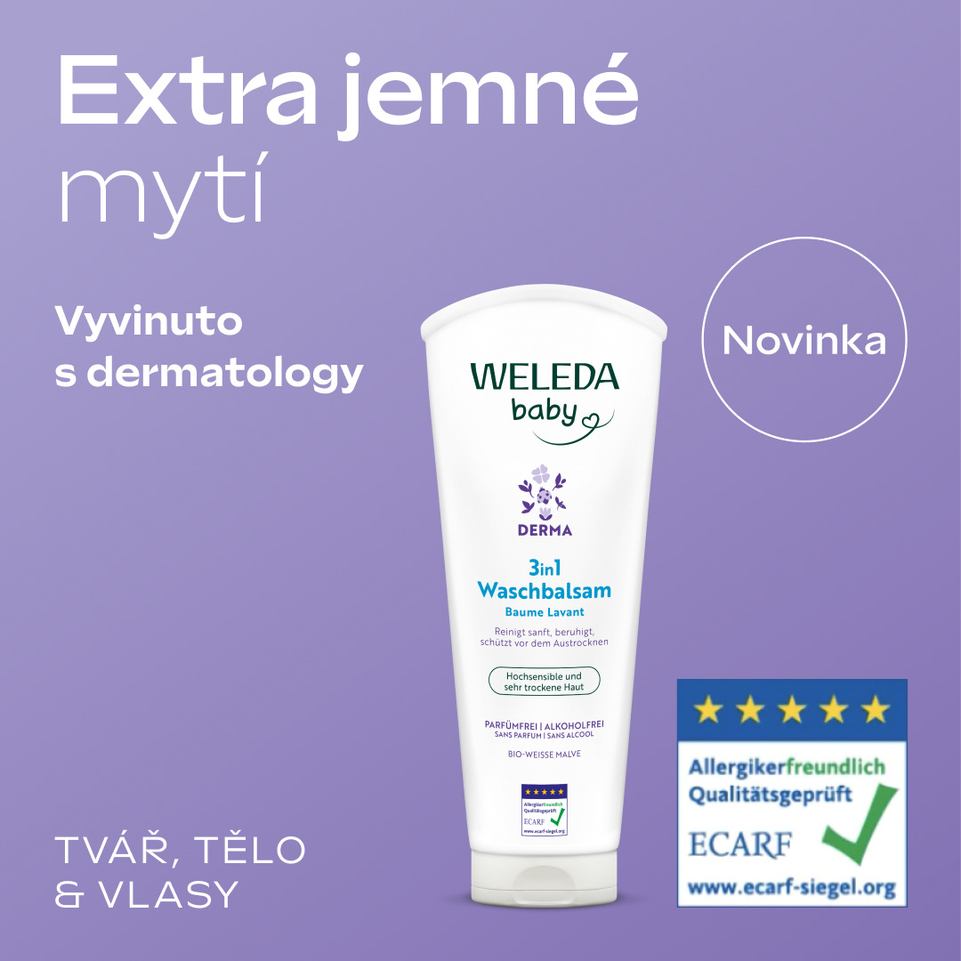 Weleda 3v1 DERMA Krém na zadeček 50ml