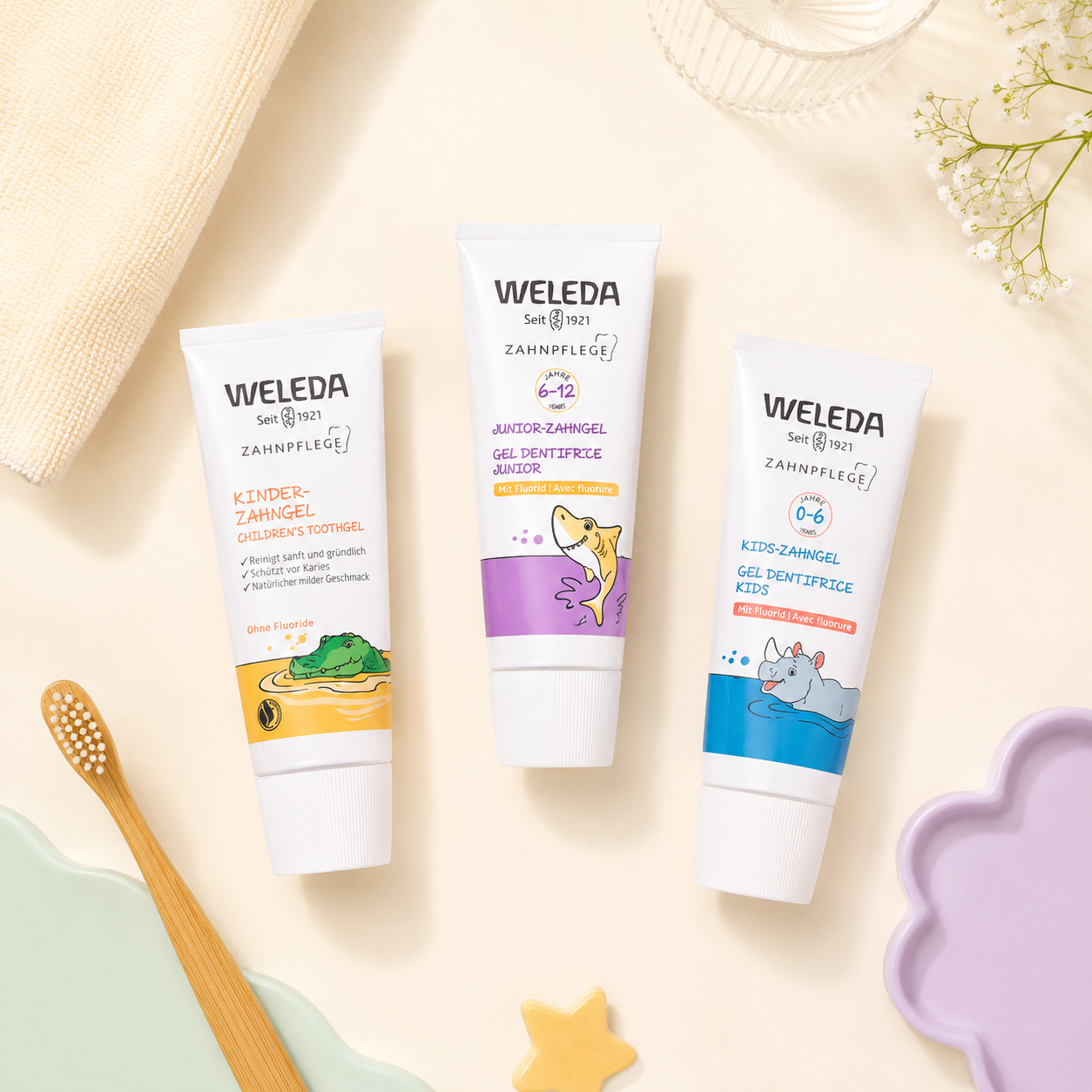 Weleda Dětský zubní gel s fluoridem 50ml