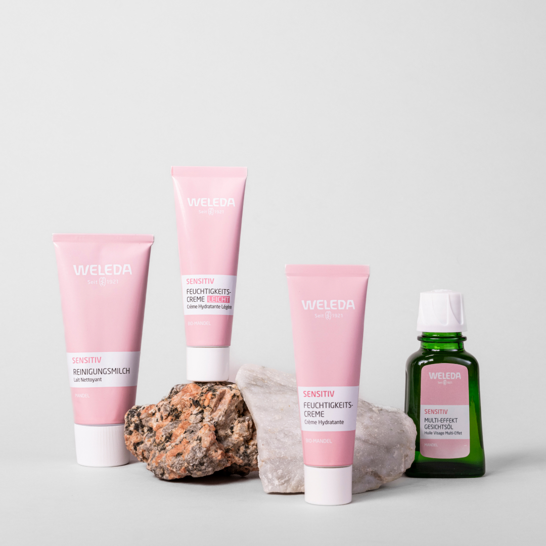 Weleda Jemné čistící mléko Sensitive 75ml – účinky