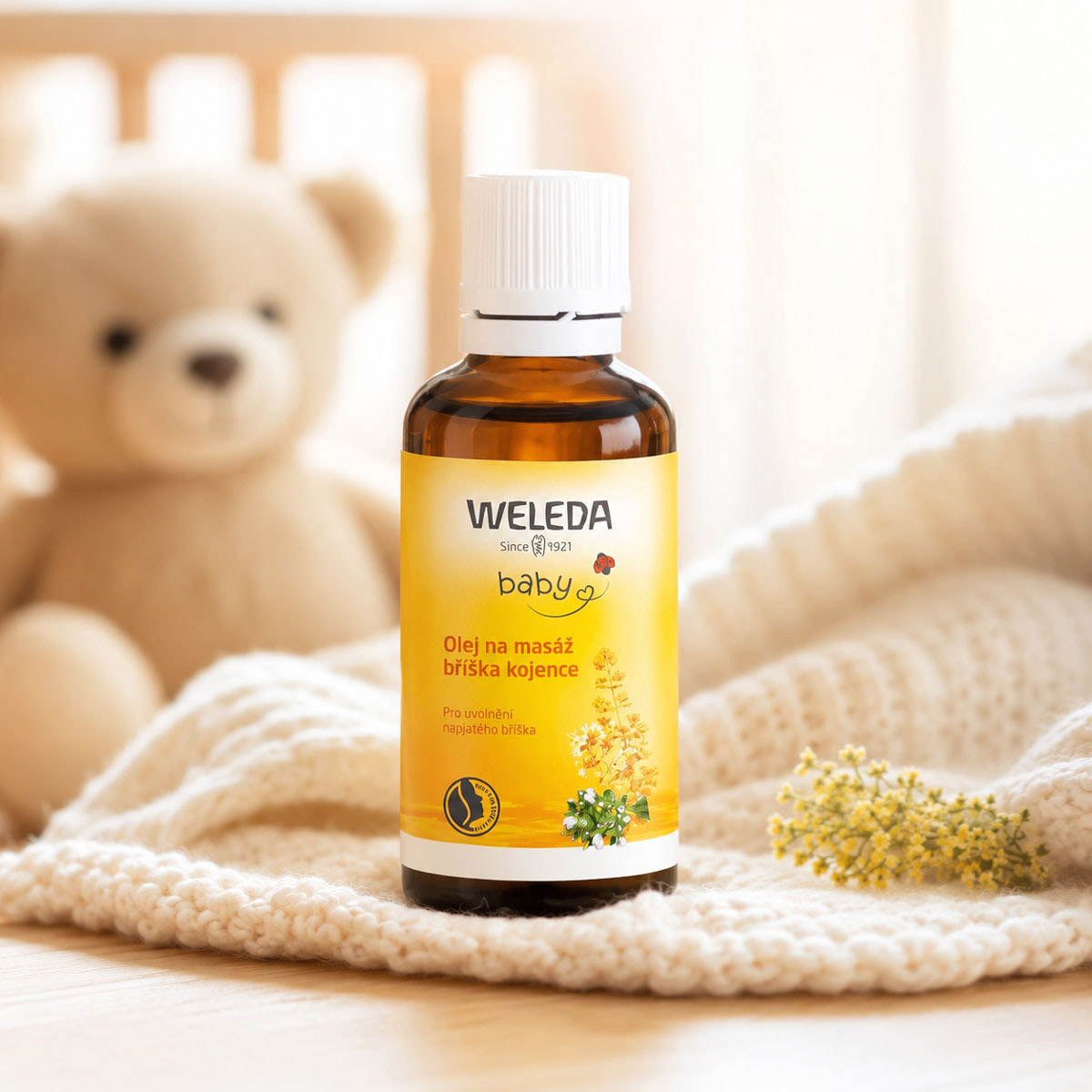 Weleda Olej na masáž bříška kojence 50 ml
