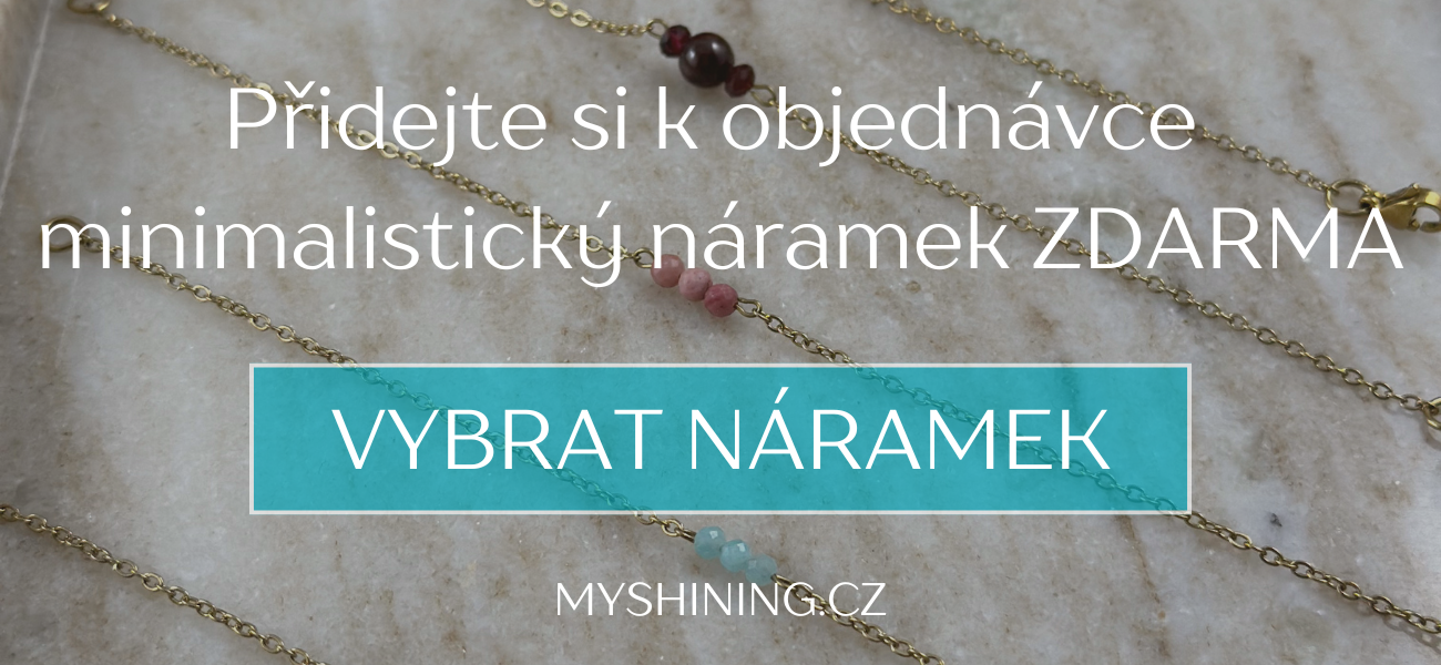 Ke každé objednávce minimalistický náramek ZDARMA