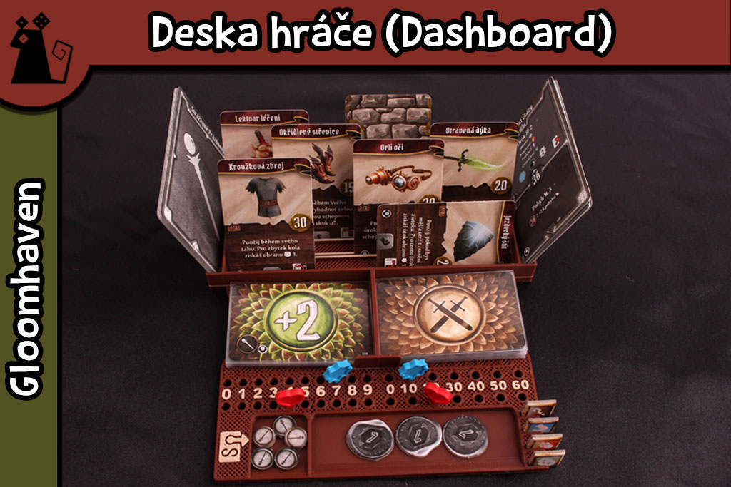 Gloomhaven - Deska hráče