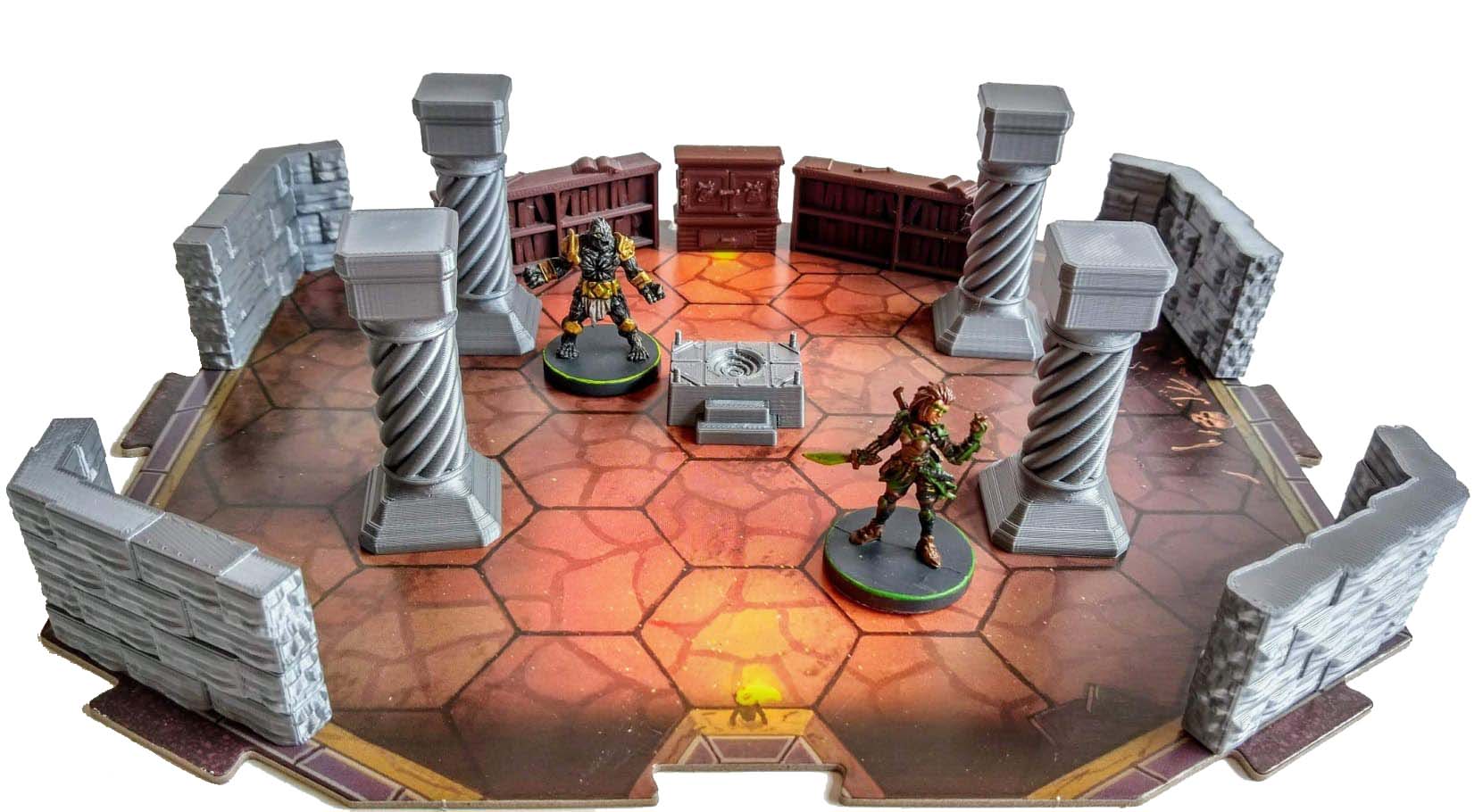 Gloomhaven - 3D terény