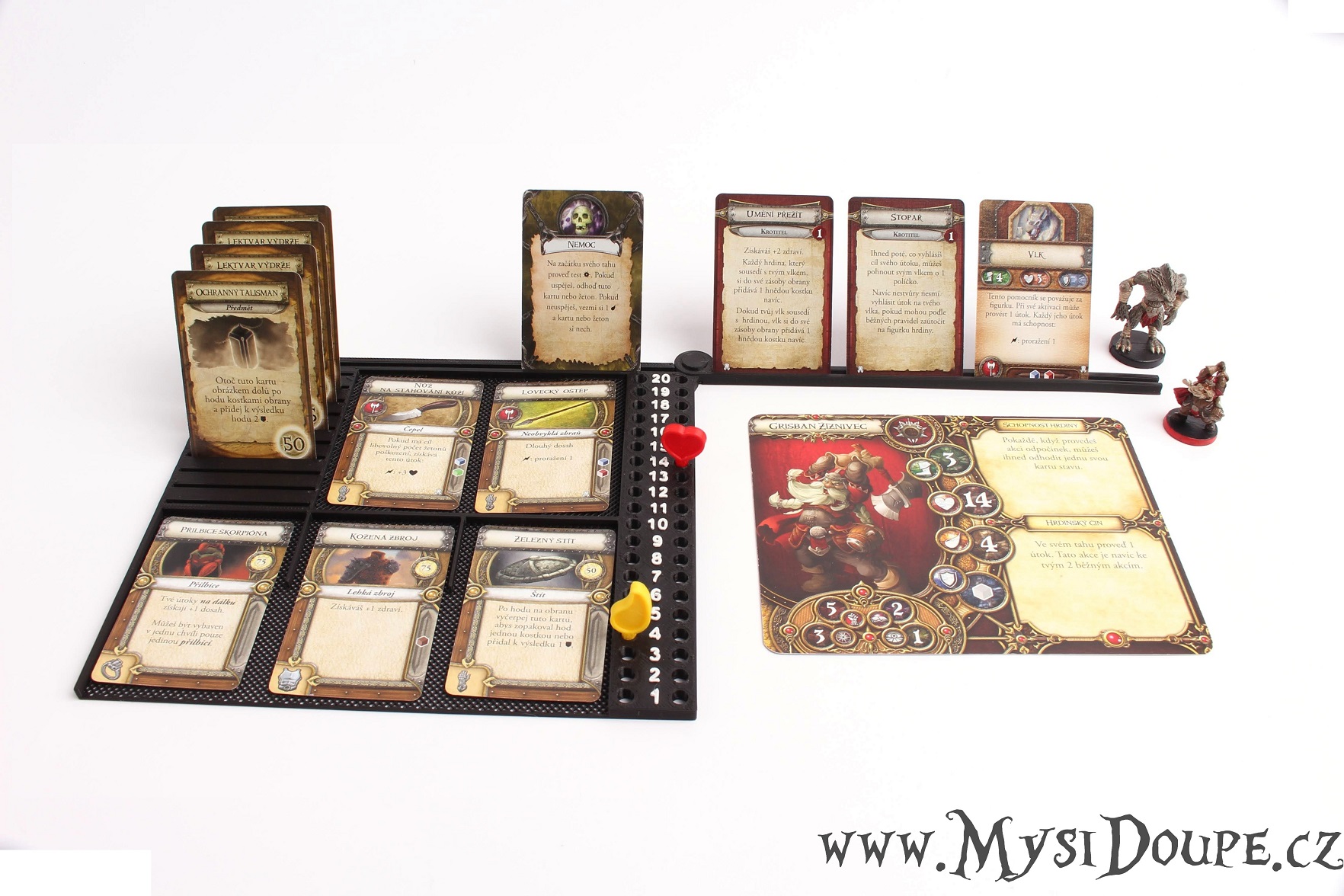 Descent - Dashboard hráče