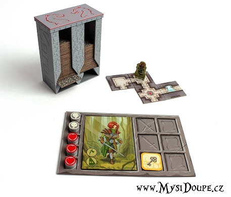 Karak - Věž na destičky a žetonky