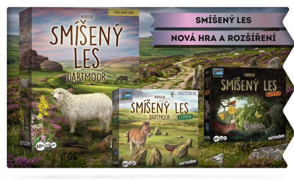 smíšený les předobjednávka
