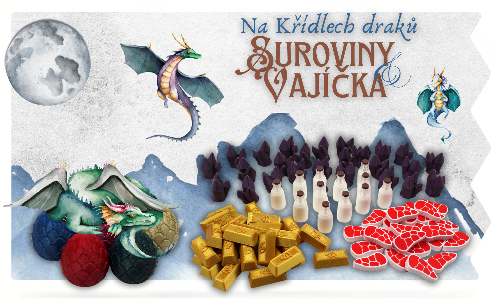 Na křídlech Draků suroviny