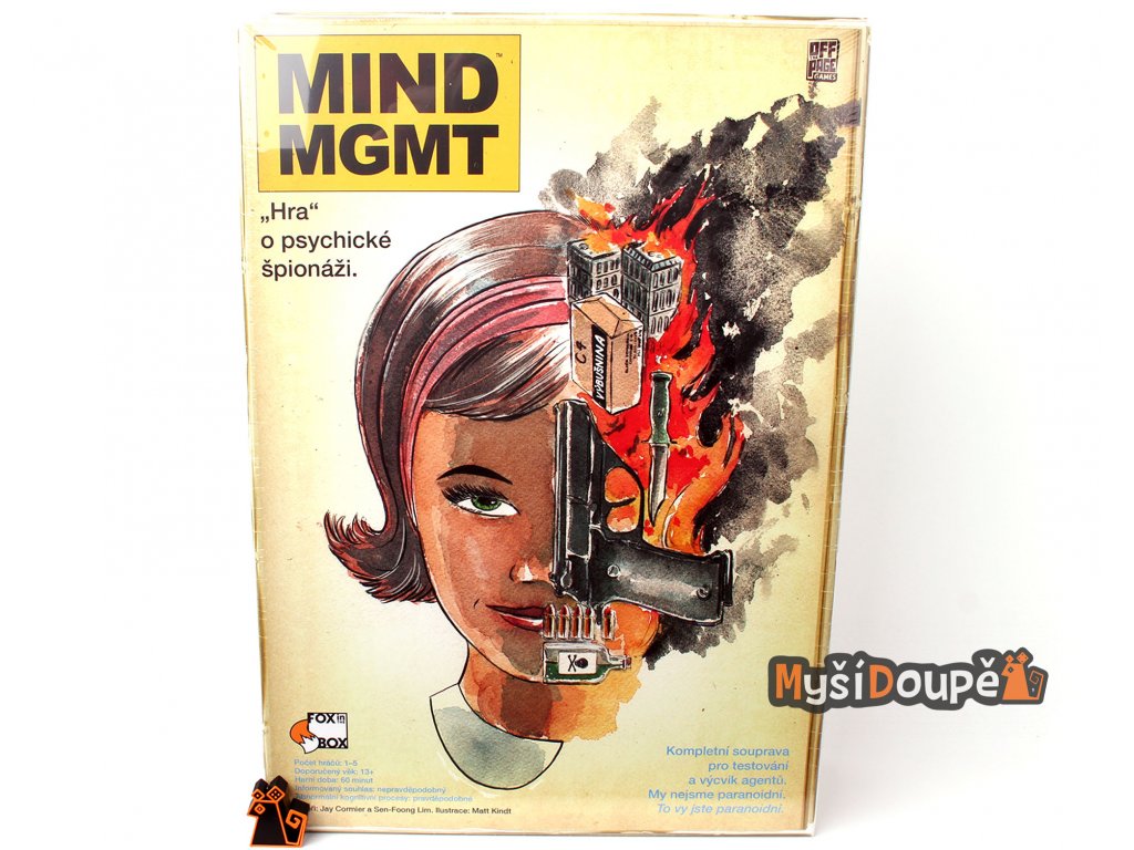 MIND MGMT: Hra o psychické špionáži  Desková hra