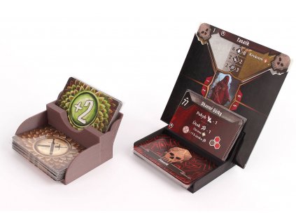 Gloomhaven - Držáky na karty (Varianta Pro balíčky modifikátorů)