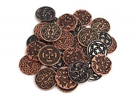 Keltské mince  Herní kovové mince