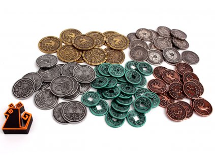 Scythe - Kovové mince  Kovové mince