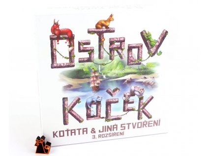 Ostrov koček: Koťata & jiná stvoření  Desková hra - rozšíření