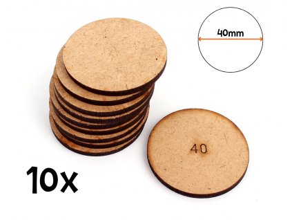 2187 2187 podstavce kulate 40mm