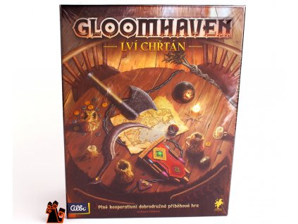 Gloomhaven: Lví chřtán  Desková hra