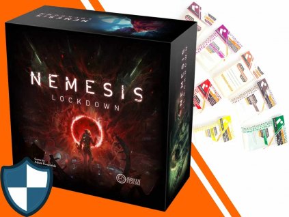 Nemesis Lockdown - sada obalů na karty  Obaly na karty