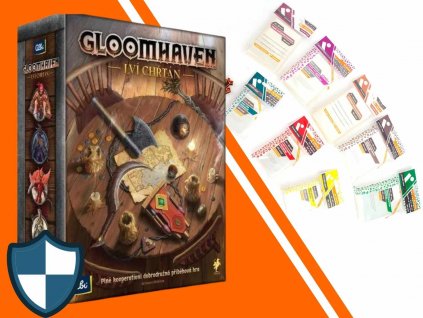 Gloomhaven: Lví chřtán - sada obalů na karty  Obaly na karty