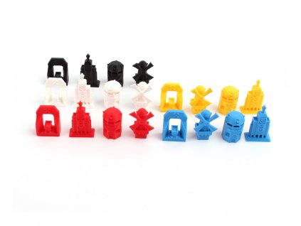 Scythe - Budovy (Scythe - varianty Základní hra (5 frakcí))