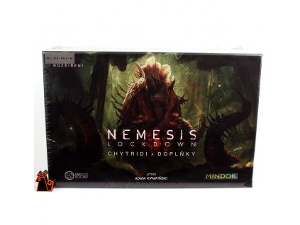 Nemesis Lockdown: Chytridi a doplňky  Desková hra - rozšíření