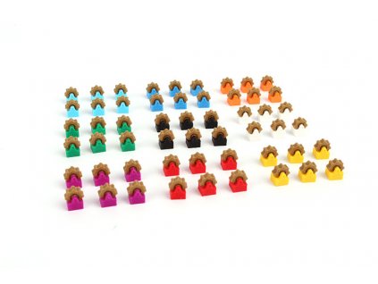 Scythe - Kostky technologie (Scythe - varianty Základní hra (5 frakcí))