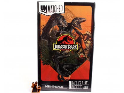 Unmatched: Jurassic Park – Ingen vs Raptors  Desková hra - rozšíření