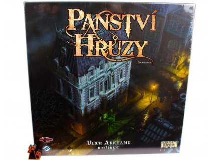 Panství hrůzy: Ulice Arkhamu  Desková hra - rozšíření