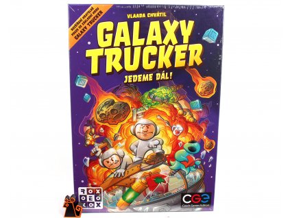 Galaxy Trucker: Jedeme dál!  Desková hra - rozšíření