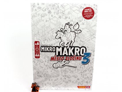 MikroMakro: Město zločinu 3  Desková hra