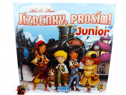 Jízdenky, prosím! Junior  Desková hra