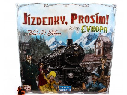 Jízdenky, prosím! Evropa  Desková hra