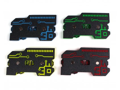 Počítadlo bodů - dvojciferné "scifi" (Barva Žlutá)