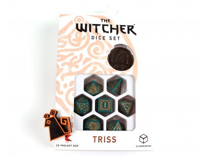 Triss the beautiful healer dice set 01