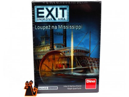 Exit úniková hra: Loupež na Mississippi  Desková hra
