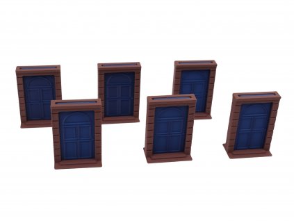 4806 4806 klasicke dvere sada 6ks