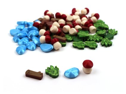 Divukraj: Dálava - Suroviny (Varianta Velká sada)