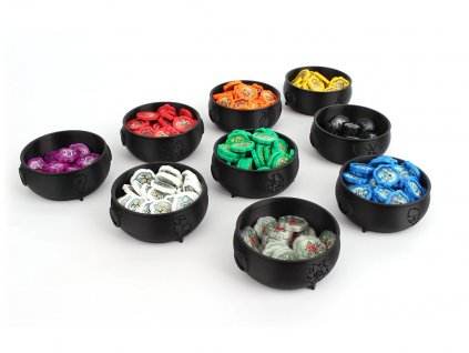 Kvedlalové - Kotlíky XL (Varianta hry Základní hra (8ks), Víčka a ohně Kotlík)