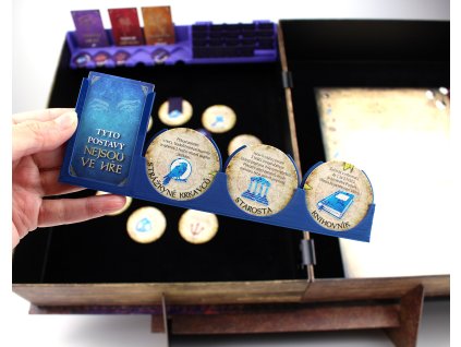 Krvavá hodina odbila - Držáky komponent