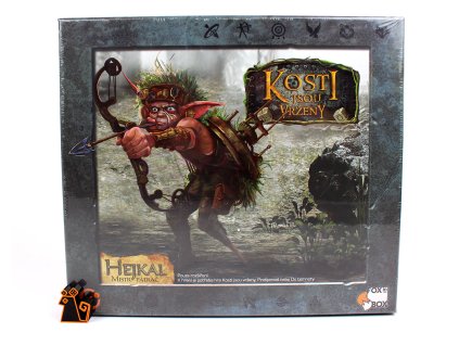 kosti jsou vrzeny hejkal