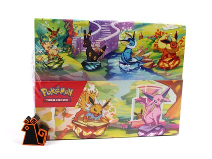 Prismatic Evolutions Mini Tin Display 01