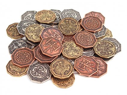Trpasličí mince  Herní kovové mince