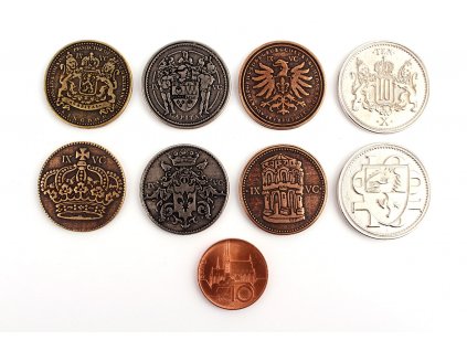Středověké mince - Capitol  Herní kovové mince