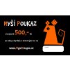 Elektronický dárkový poukaz Mysidoupe.cz na nákup v hodnotě 500kč