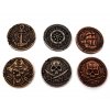 Pirátské mince Deluxe  Herní kovové mince