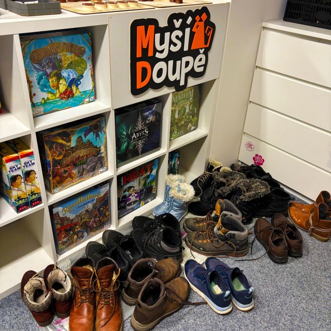 🎲 Herní středa v Myším doupěti: Počasí nás nezastaví! 🙂🐭 Venku sice vládne rozmoklý sníh a ledová břečka, ale u nás v...